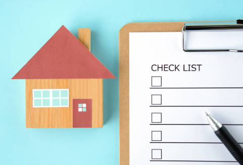 House object and check list graphic